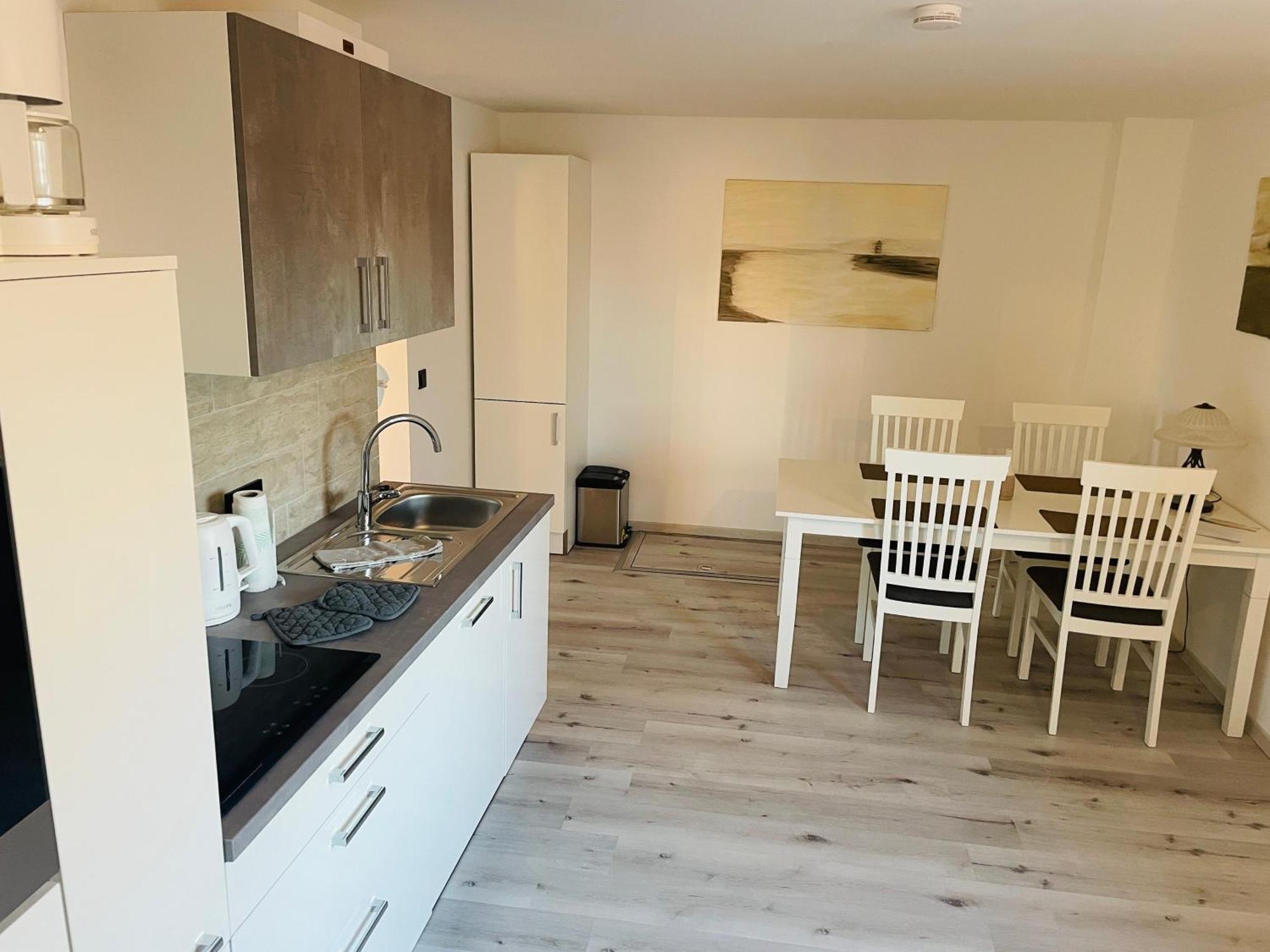 Ferienwohnung Watt'N Deich Nordstrand Exterior foto