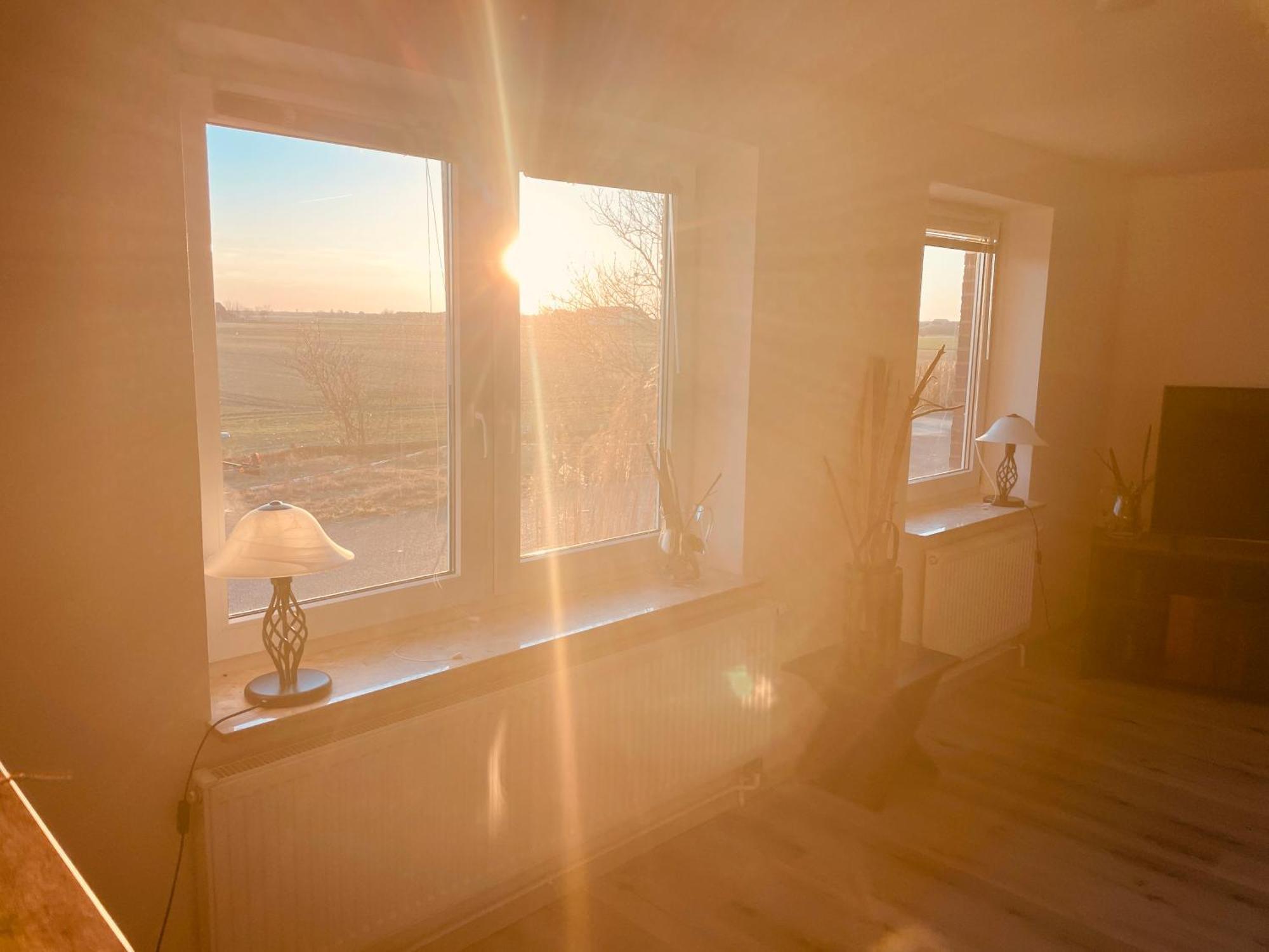 Ferienwohnung Watt'N Deich Nordstrand Exterior foto